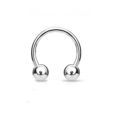 1,0 x 8 | 10 mm Hufeisenring