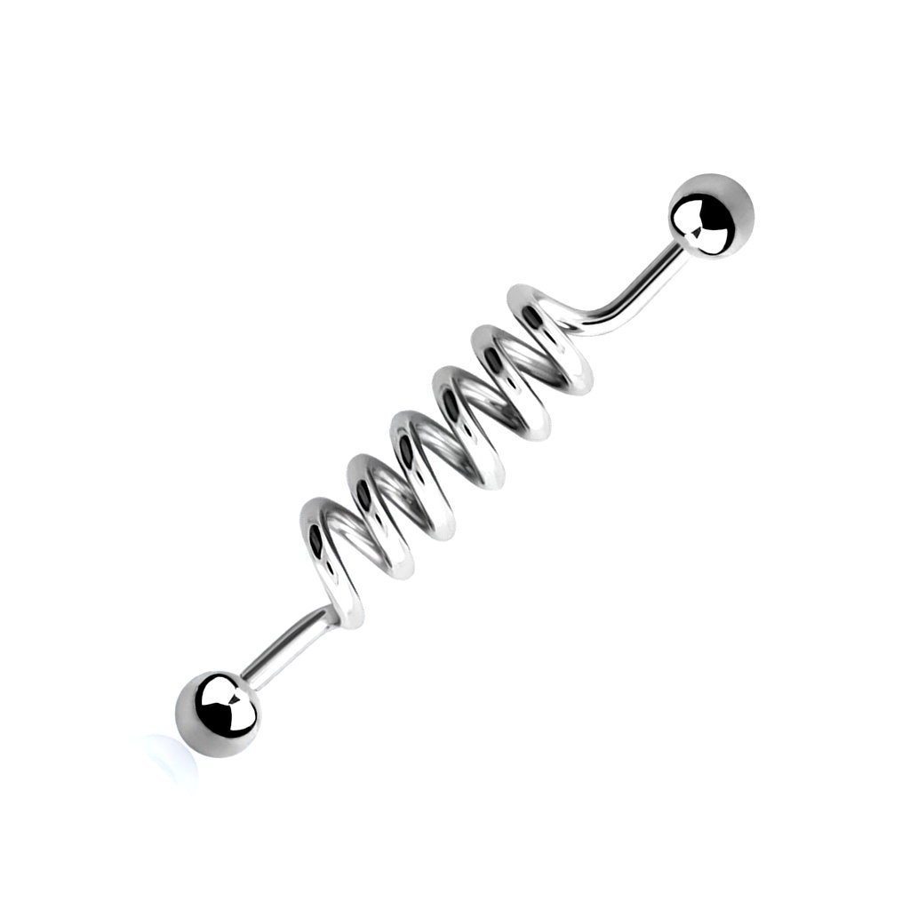 ndustrial Piercing Spirale – 38 mm Chirurgenstahl