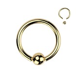 Helix Piercing Schmuck gold