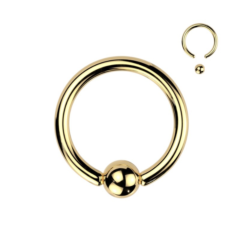 Helix Piercing Schmuck gold