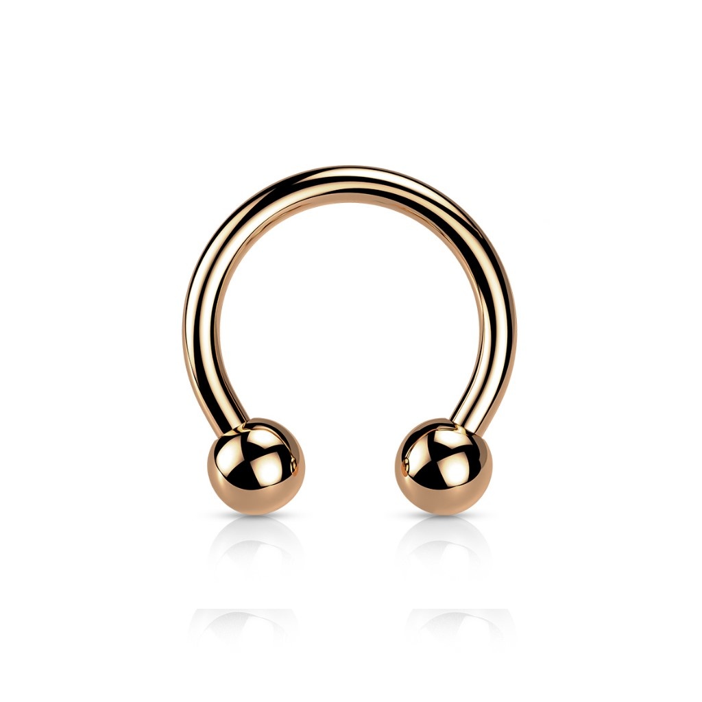 1,2 x 8 mm Hufeisenring – Chirurgenstahl 316l