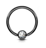 1,2 mm Septum Ring schwarz kaufen