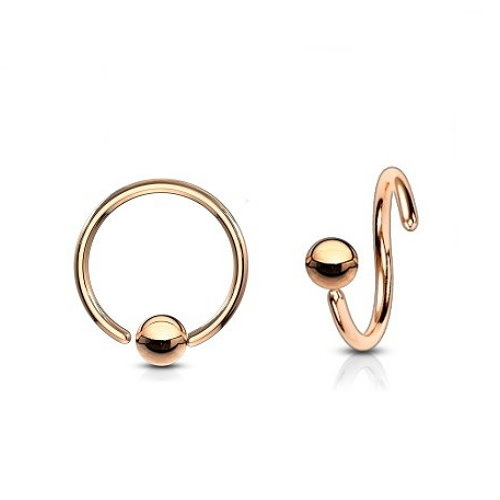 1,2 x 6 | 8 | 10 mm Biege Ring rose