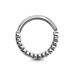 Septum - Helix Piercingring  silber-färbig