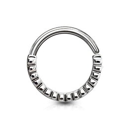 1,2 x 10 mm Septum Ohr Piercingring
