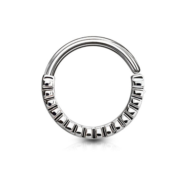 Septum - Helix Piercingring  silber-färbig