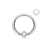 1,2 mm Piercing Ring zum aufbiegen