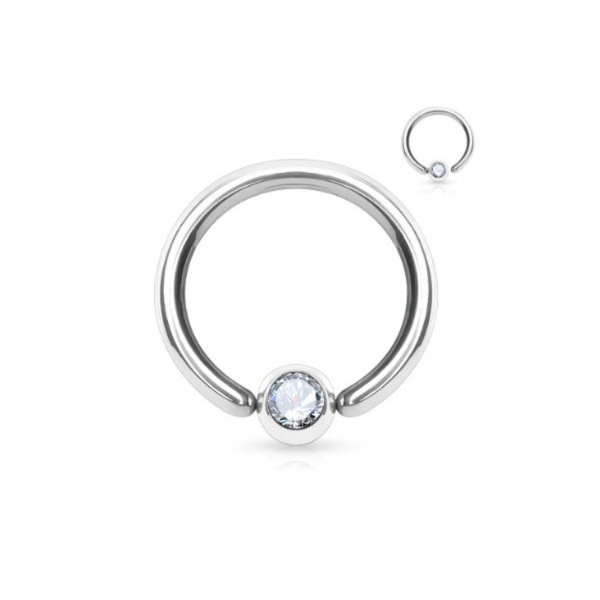 6 | 8 | 10 mm Piercing Ring zum aufbiegen
