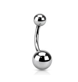 6mm Bauchnabelpiercing  kurz