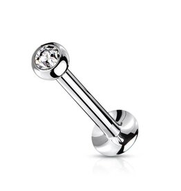 Ashley Piercing mit 2 mm Stein