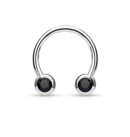 1,6 x 12 mm Nippelpiercing Mann