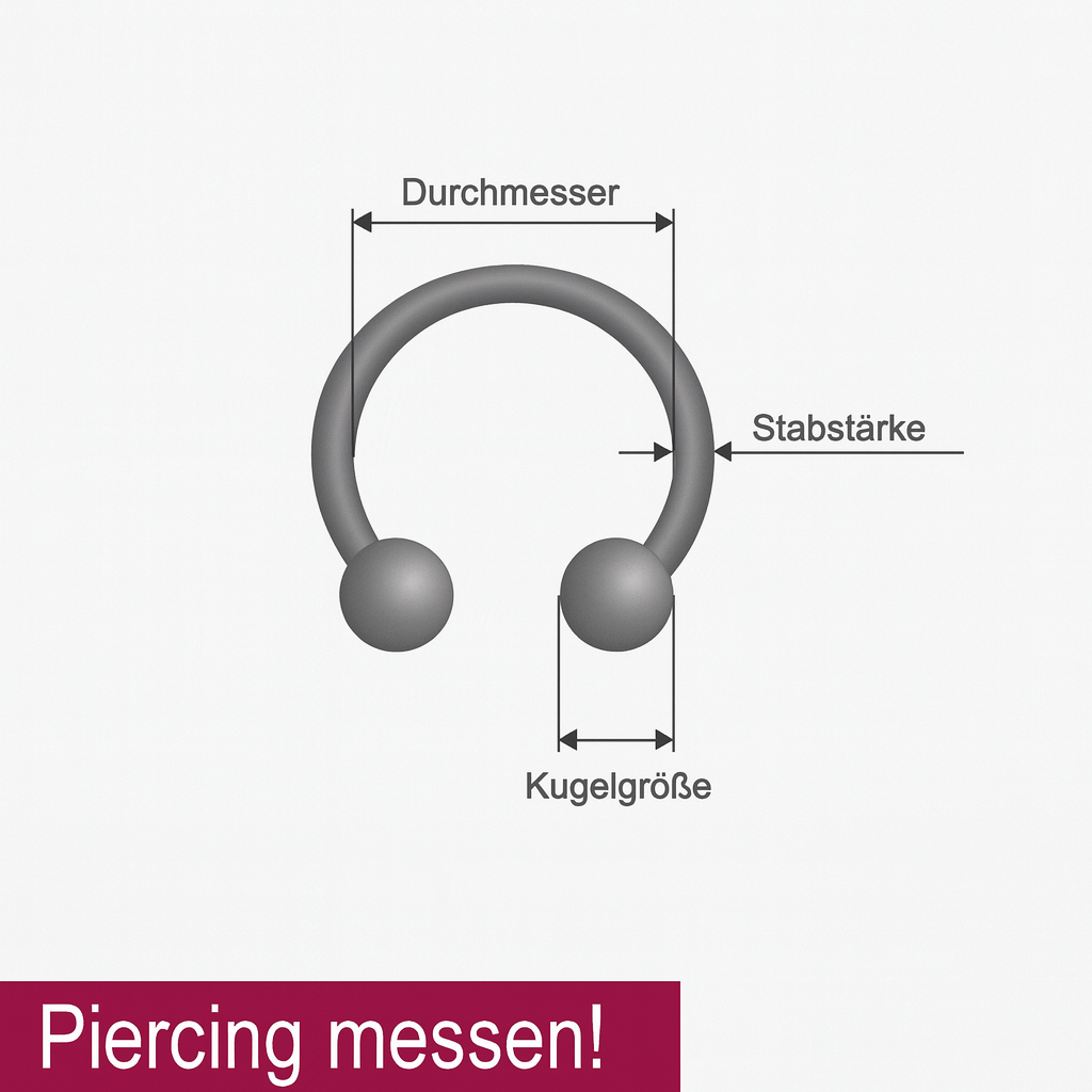 1,6mm Brustpiercing Ring kristall