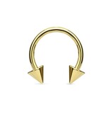 Hufeisenring gold 1,6 x 10 mm