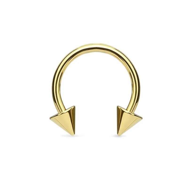 Hufeisenring gold 1,6 x 10 mm