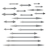 Piercingstab von 6-50 mm mit Kegeln