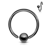 1mm Piercing Ring zum aufbiegen