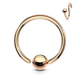 1,2 x 6 | 8 | 10 mm Biege Ring rose