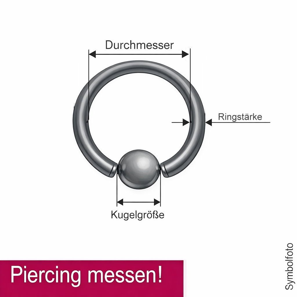 1mm BCR Ring - 3 Größen