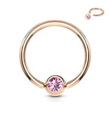 BCR-Ring 1,6 x10 mm mit pinken Stein