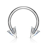 1,6 mm Cicular Barbell | UV  Hufeisenring