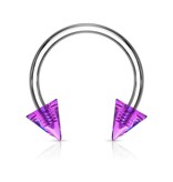 UV Hufeisenring 1,2 mm - 8 Farben