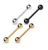 4er Set Barbells 1,6 mm aus Chirurgenstahl