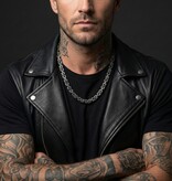 8 mm Königskette Vintage Stil