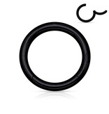 0,8 mm Clickerring schwarz
