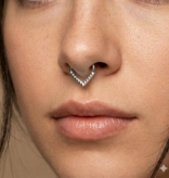 1,2 mm Septum Piercing Dreieck