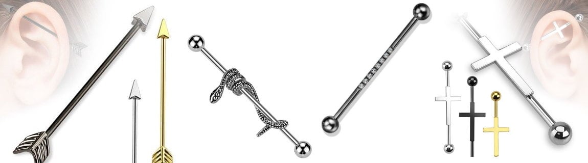 Industrial Piercing Designs