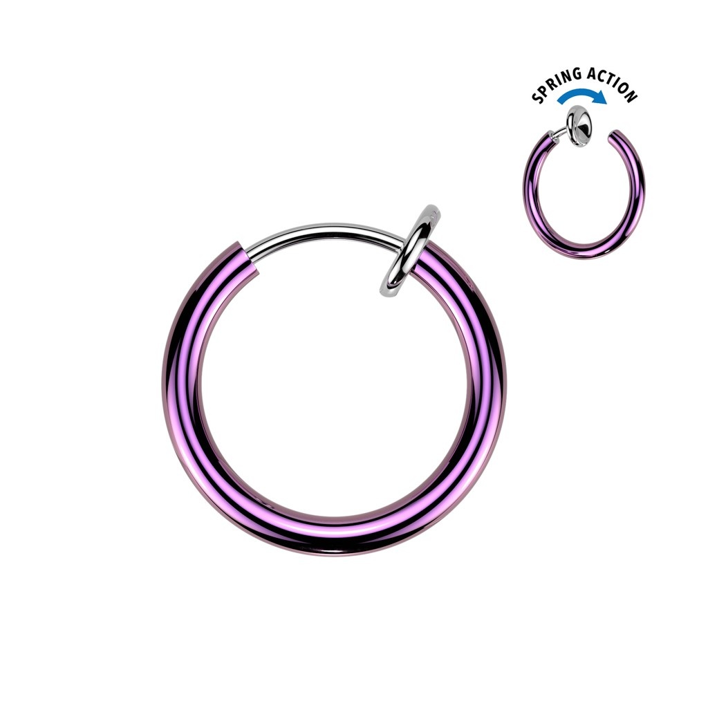 Fake Piercing  Ring für Nase und Lippe
