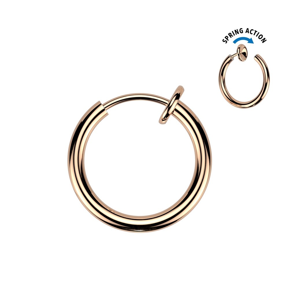 Fake Piercing  Ring für Nase und Lippe