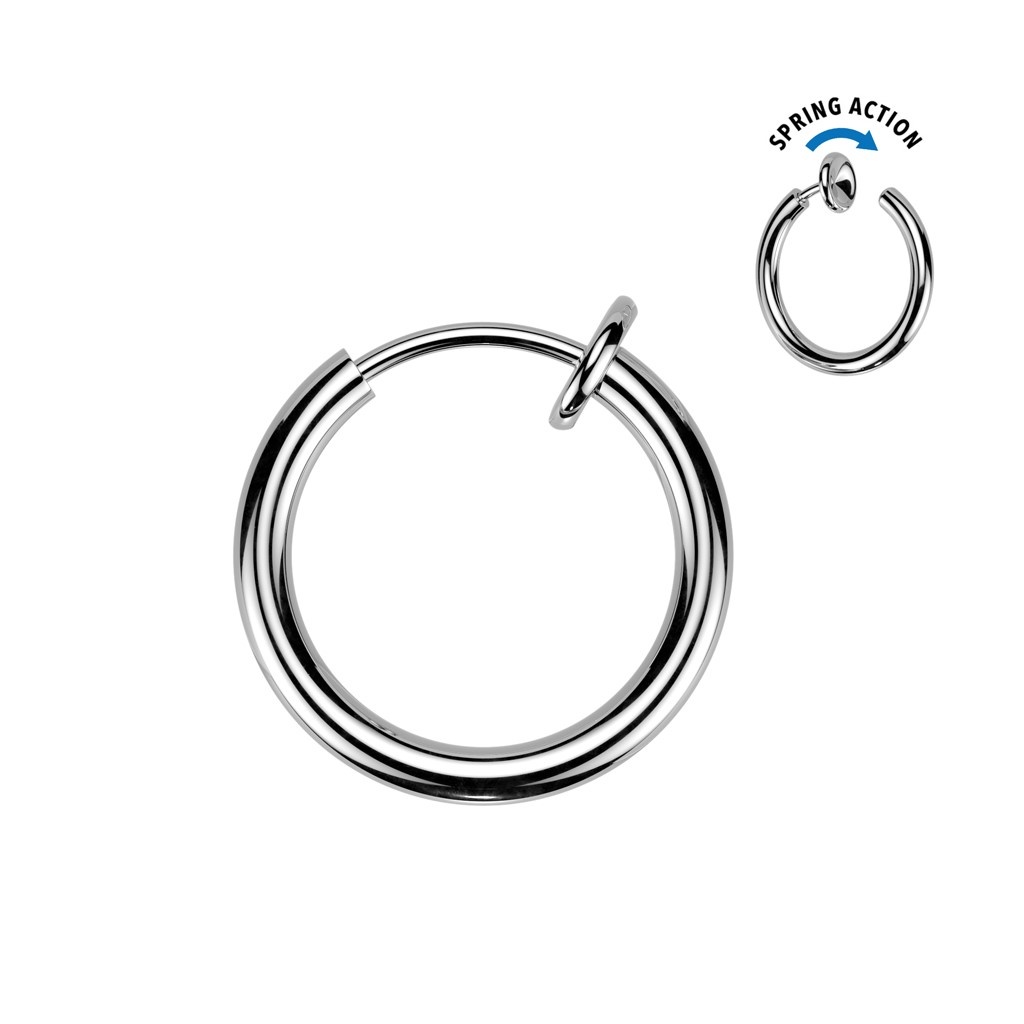 Fake Piercing  Ring für Nase und Lippe
