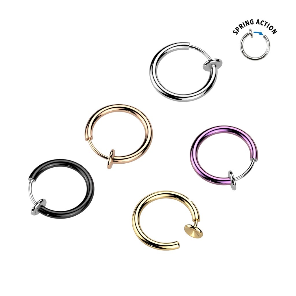 Fake Piercing  Ring für Nase und Lippe