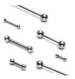 1,6 mm Titan Barbell mit Kugeln – ASTM F136