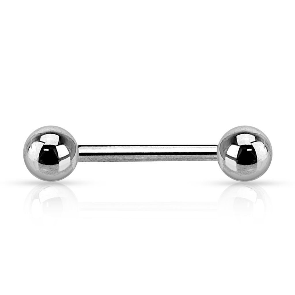 1,6 mm Titan Barbell mit Kugeln – ASTM F136