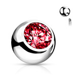 1,6 x 5 mm Piercing Kugel – 11 Farben | Ersatzkugel
