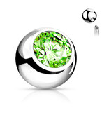 1,6 x 5 mm Piercing Kugel – 11 Farben | Ersatzkugel