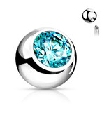 1,6 x 5 mm Piercing Kugel – 11 Farben | Ersatzkugel