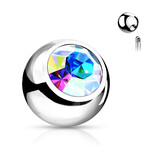 1,6 x 5 mm Piercing Kugel – 11 Farben | Ersatzkugel