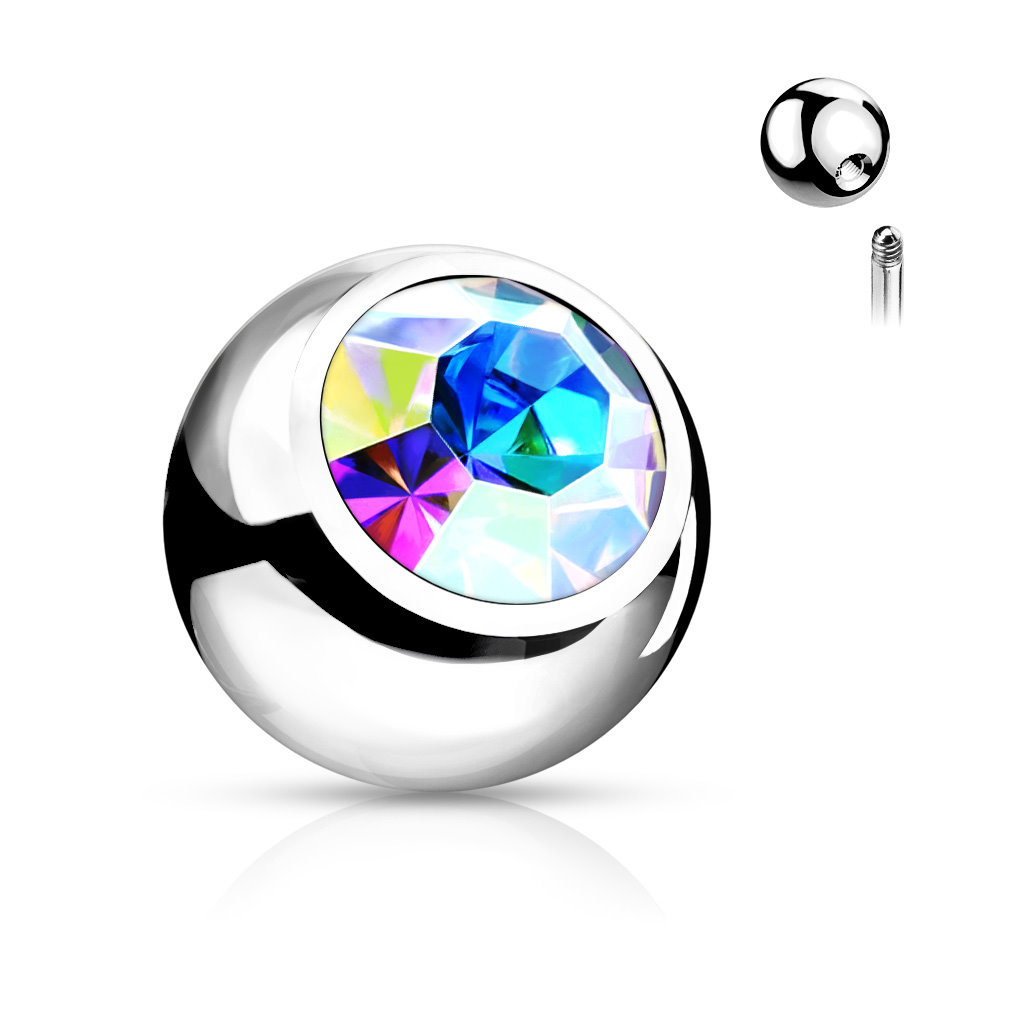 1,6 x 5 mm Piercing Kugel – 11 Farben | Ersatzkugel