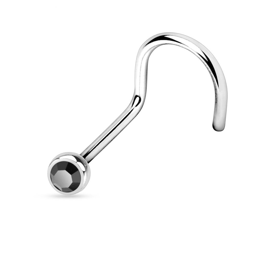 Nasenstecker Spirale – Chirurgenstahl 316L - 9 Farben
