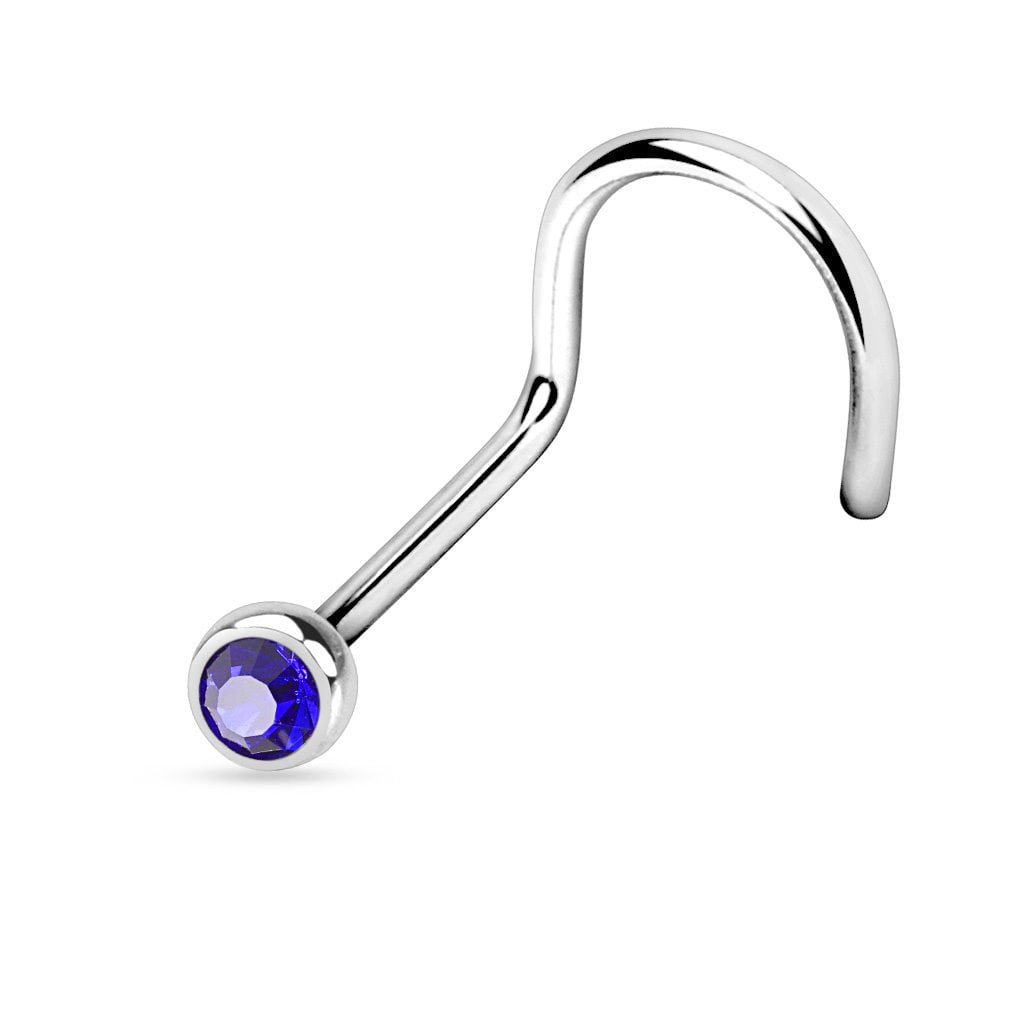 Nasenstecker Spirale – Chirurgenstahl 316L - 9 Farben