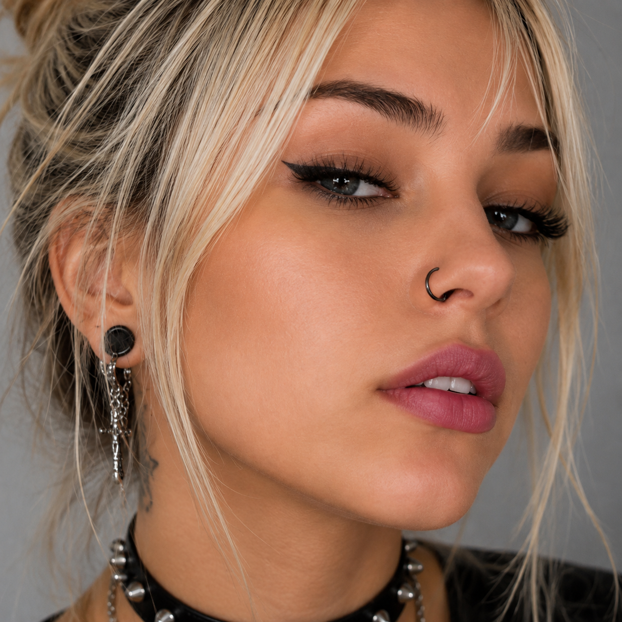 0,8 mm Clickerring schwarz
