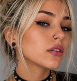 0,8 mm Clickerring schwarz