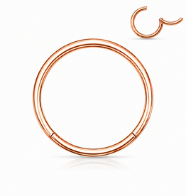 0,8 x 6 | 8 | 10 mm Nasenring Rose