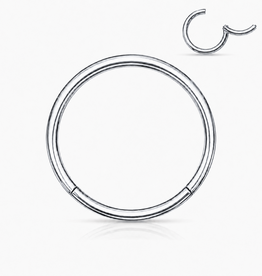 0,8 mm Nasenring Clicker – Chirurgenstahl 316L | Klappverschluss | 6, 7, 8 & 10 mm
