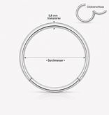 0,8 mm Nasenring Clicker – 6, 7, 8 & 10 mm