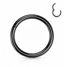 1,0 mm Segmentring Clicker – Chirurgenstahl 316L / PVD | 6, 8 & 10 mm