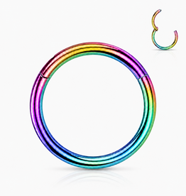 1 x 8 mm Nasenring multicolor
